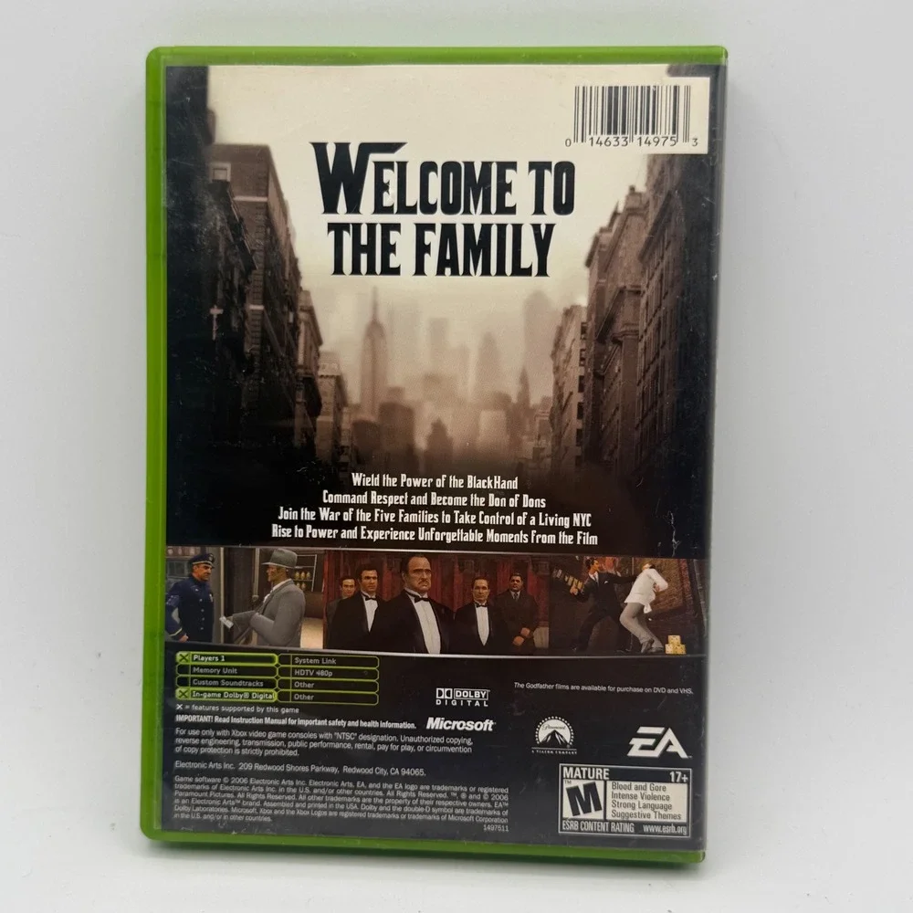 Electronic Arts godfather game